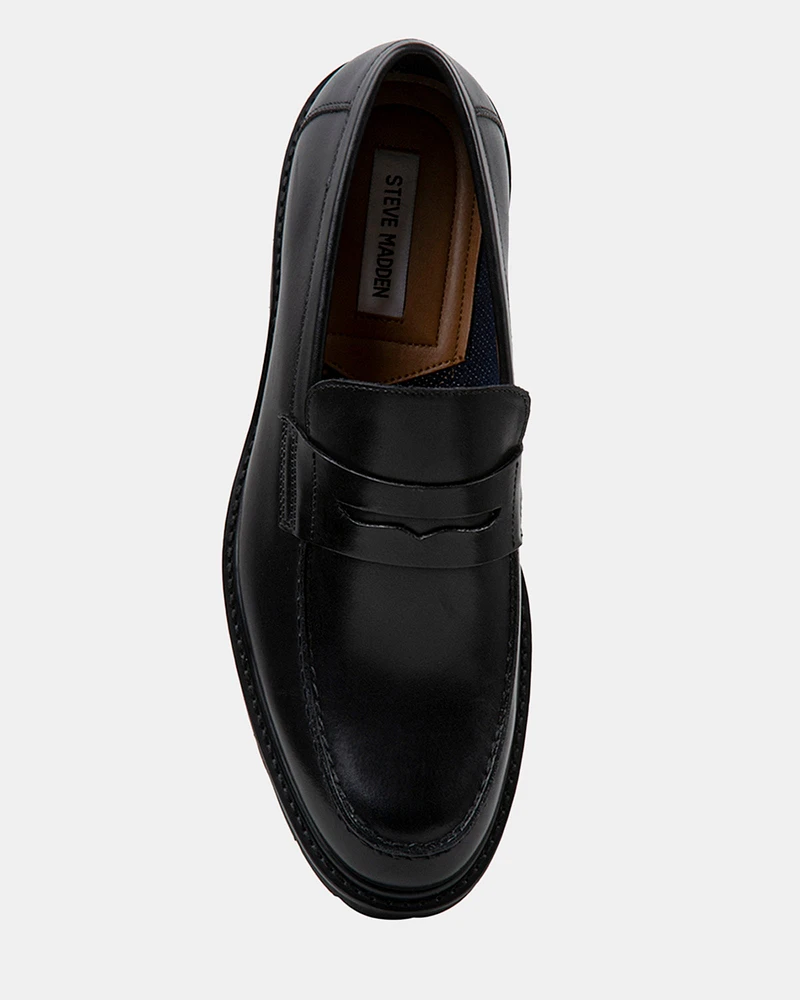 KAYVONN BLACK LEATHER