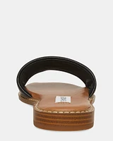 SANDRA BLACK LEATHER