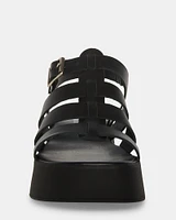 SARAI BLACK LEATHER
