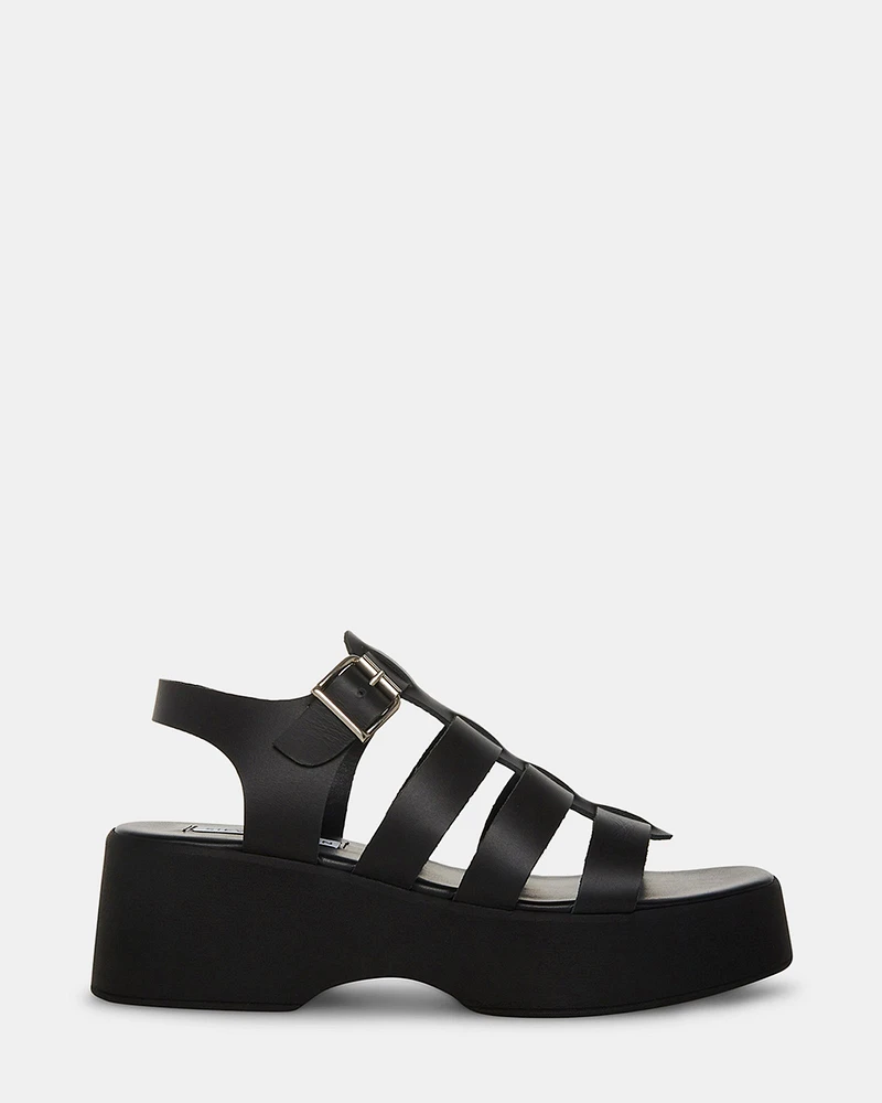 SARAI BLACK LEATHER