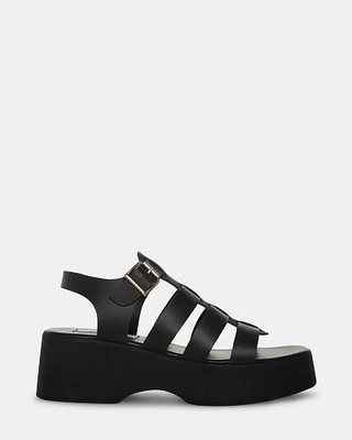 SARAI BLACK LEATHER