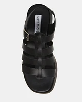 SARAI BLACK LEATHER
