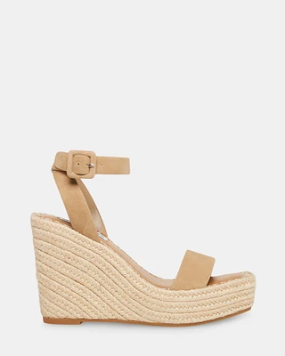 UPSTAGE TAN SUEDE
