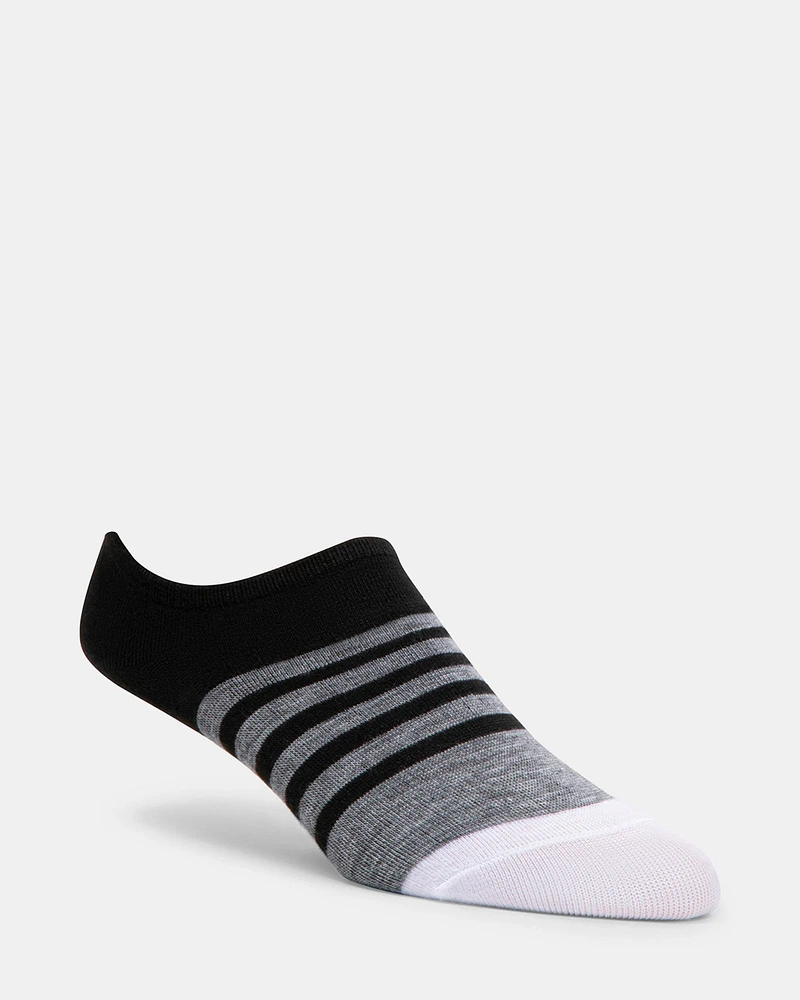 5PK MEN'S WHITE MULTI SNEAKER SOCKS