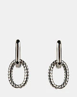 LINK EARRING SILVER