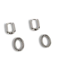 LINK EARRING SILVER