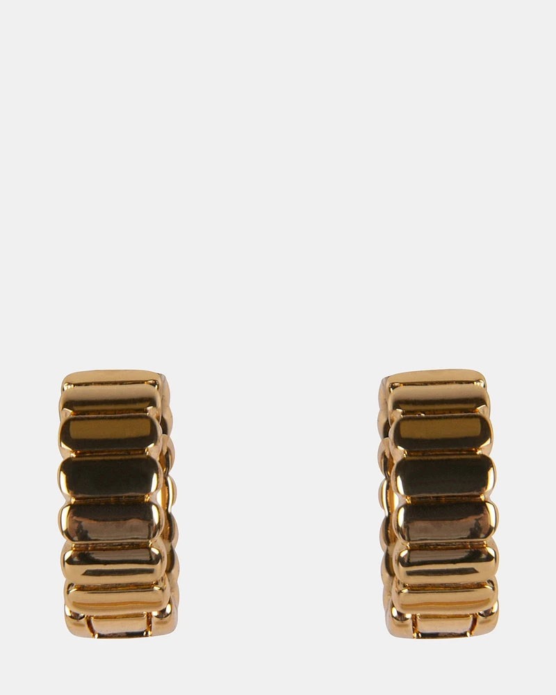 HUGGIE EARRING GOLD