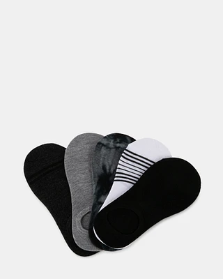 SOPHIE SOCKS BLACK MULTI