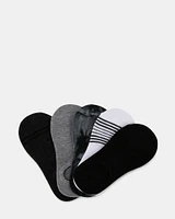 SOPHIE SOCKS BLACK MULTI