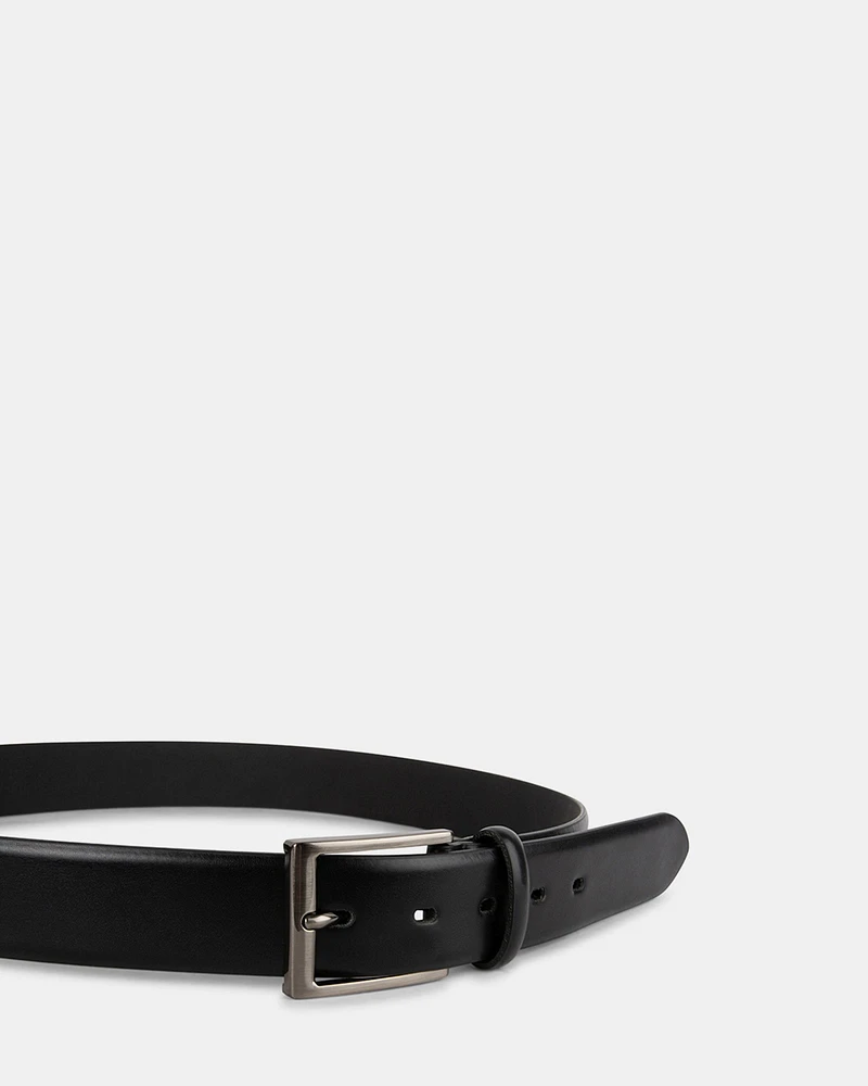 REES BLACK LEATHER