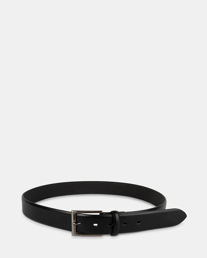 REES BLACK LEATHER