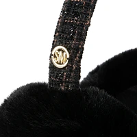 FAUX-FUR EARMUFF BLACK