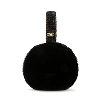 FAUX-FUR EARMUFF BLACK