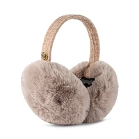 FAUX-FUR EARMUFF TAN