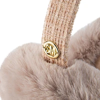 FAUX-FUR EARMUFF TAN