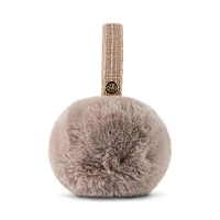 FAUX-FUR EARMUFF TAN