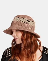 CROCHET HAT ROSE