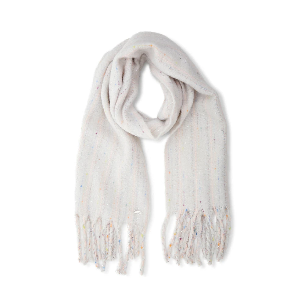 FRINGE SCARF BLUSH