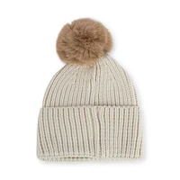 BILLIE BEANIE POM NATURAL