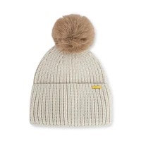 BILLIE BEANIE POM NATURAL