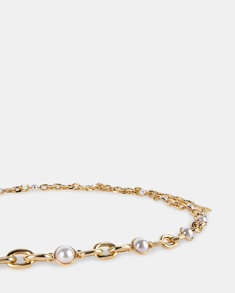 PEARL LINK BELT GOLD