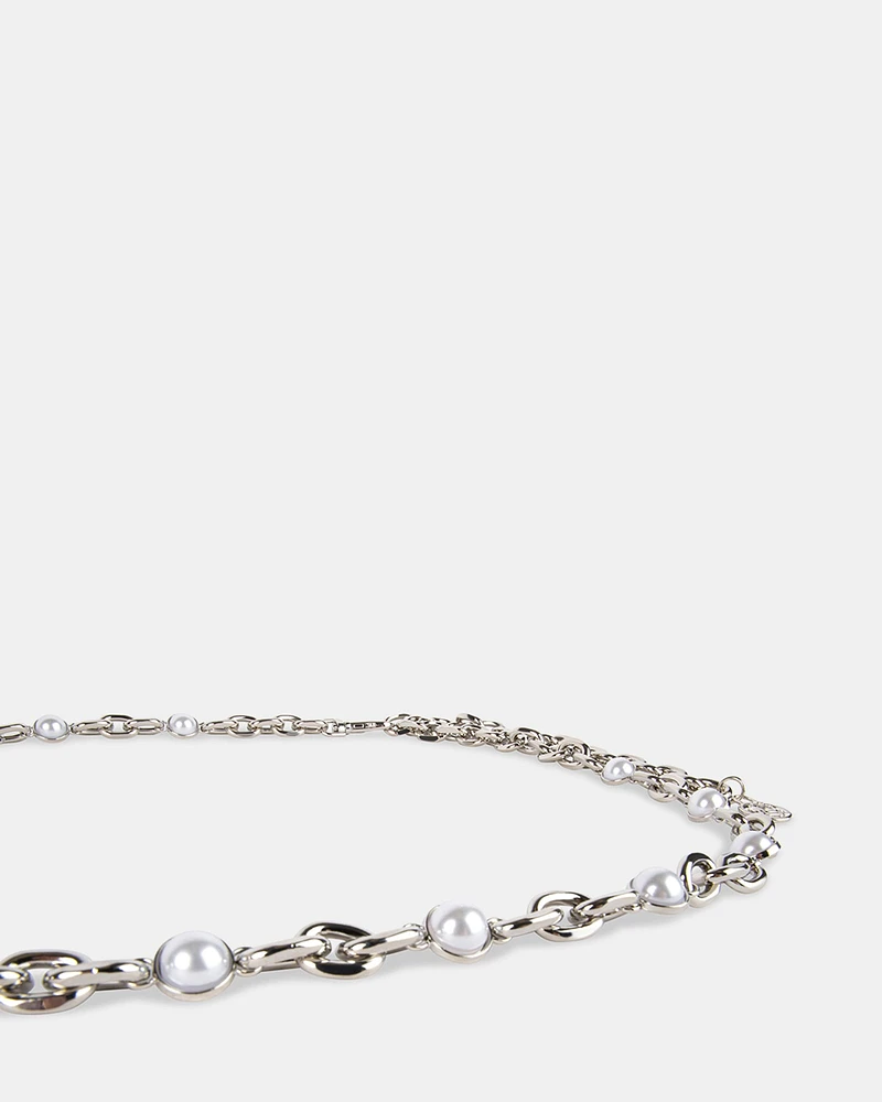 PEARL LINK BELT SILVER
