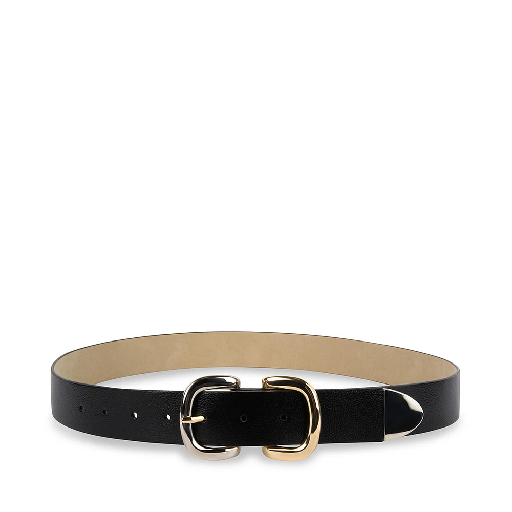 DOUBLE D-LINK BELT BLACK