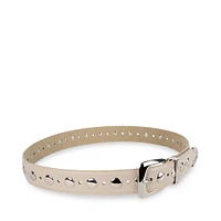 STUDDED BELT NATURAL