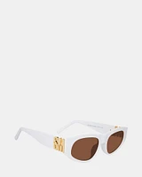 ADRIANE SUNGLASSES WHITE