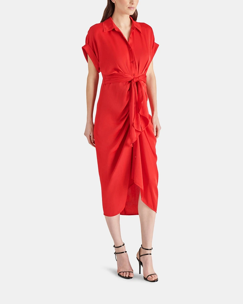 TORI DRESS RED