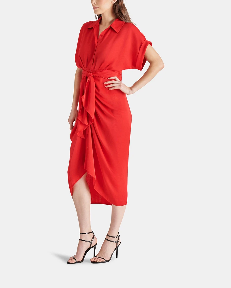 TORI DRESS RED