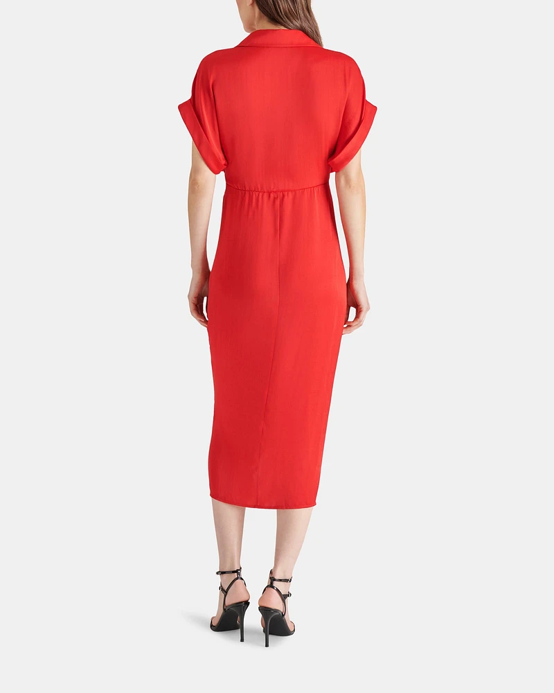 TORI DRESS RED