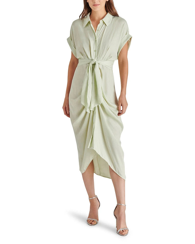 TORI DRESS LIGHT GREEN