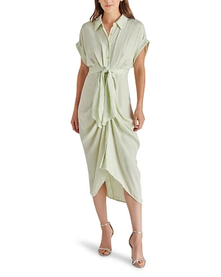 TORI DRESS LIGHT GREEN