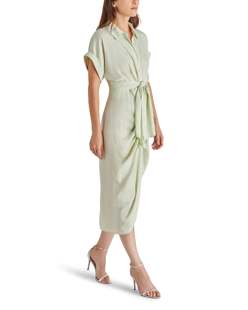 TORI DRESS LIGHT GREEN