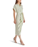 TORI DRESS LIGHT GREEN