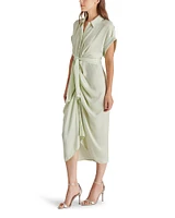 TORI DRESS LIGHT GREEN