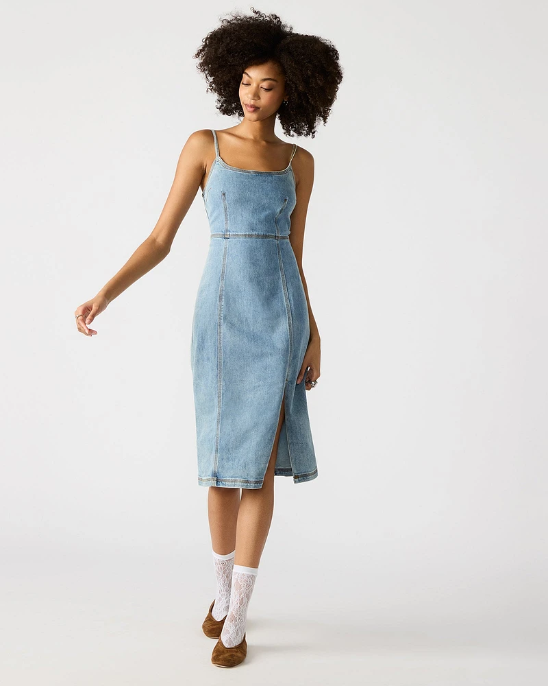 GISELLE DRESS DENIM