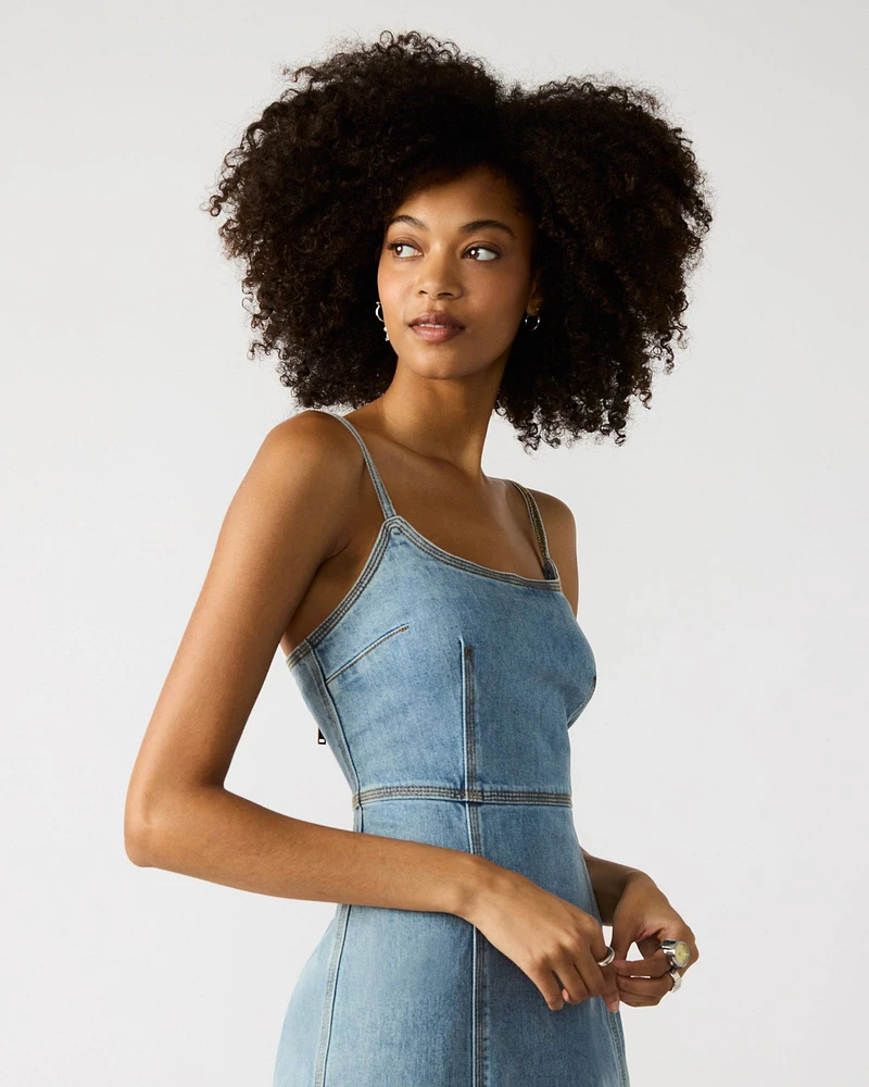 GISELLE DRESS DENIM