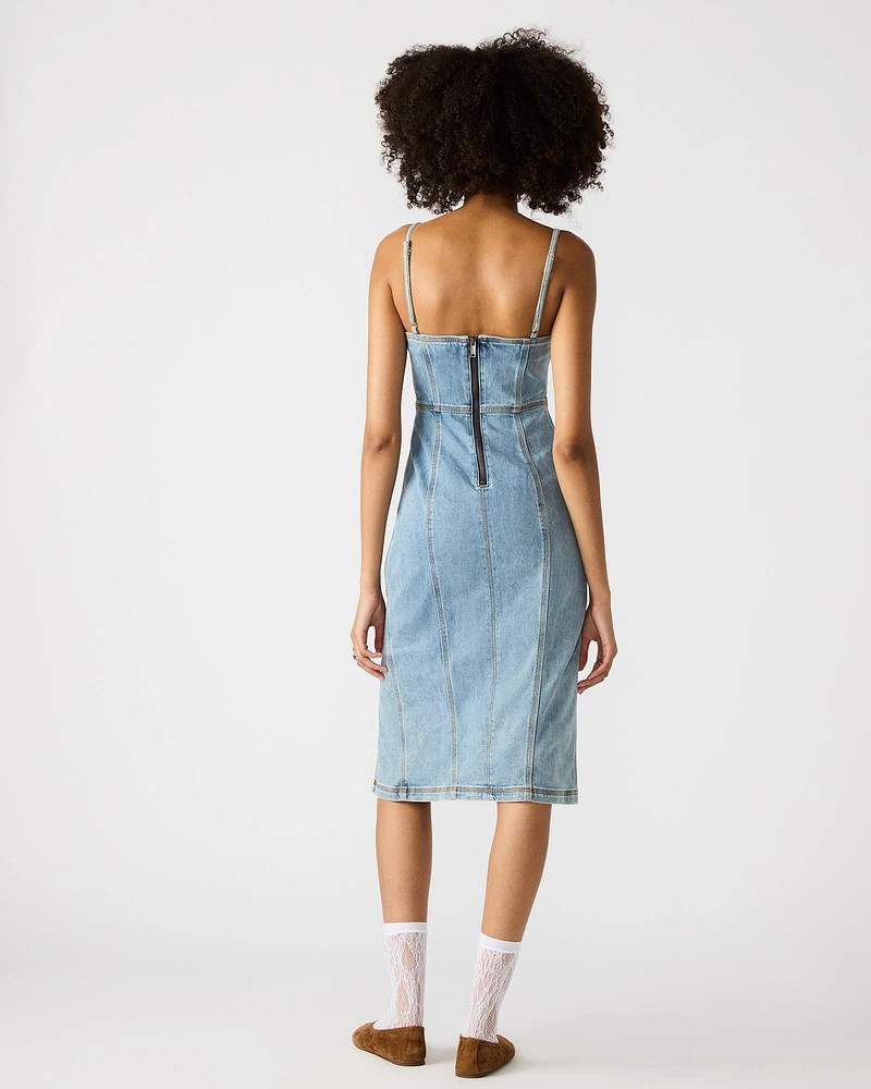 GISELLE DRESS DENIM
