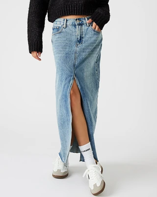 AVANI BLUE DENIM SKIRT