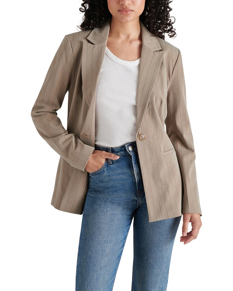 HARLOW BLAZER BROWN