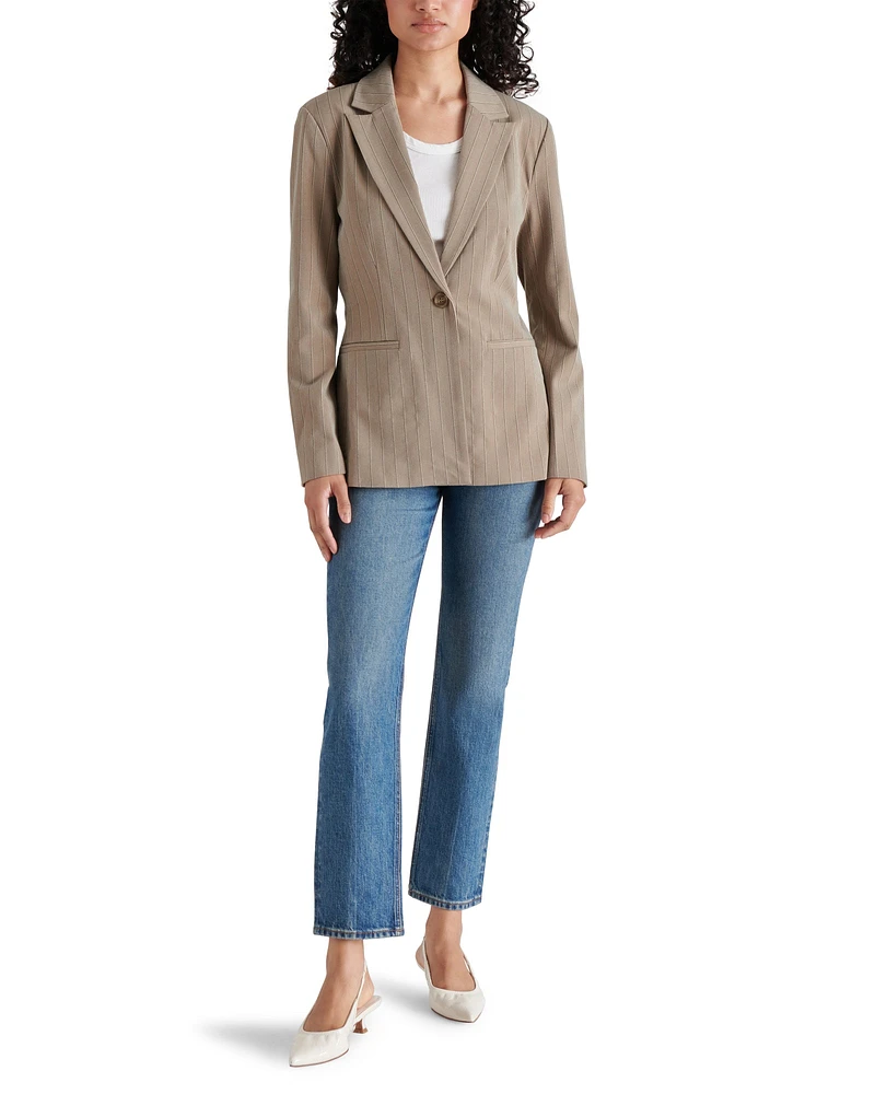 HARLOW BLAZER BROWN
