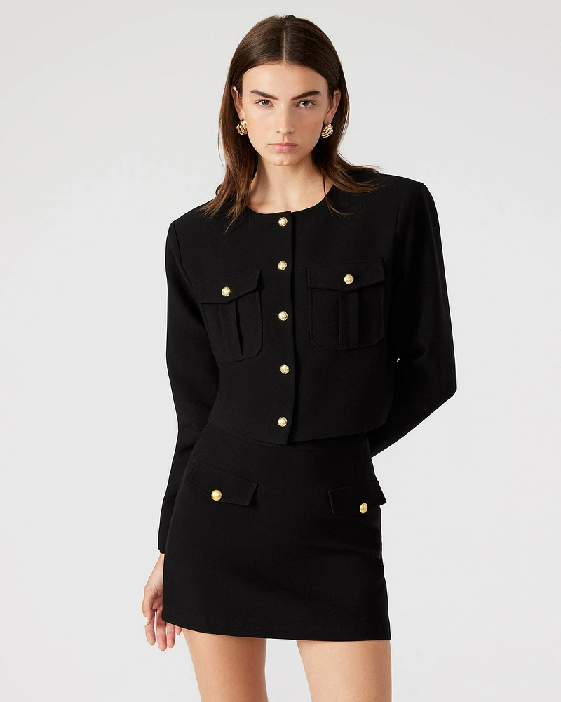 COSETTE BLAZER JACKET BLACK