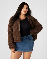 TEDDY JACKET COCOA