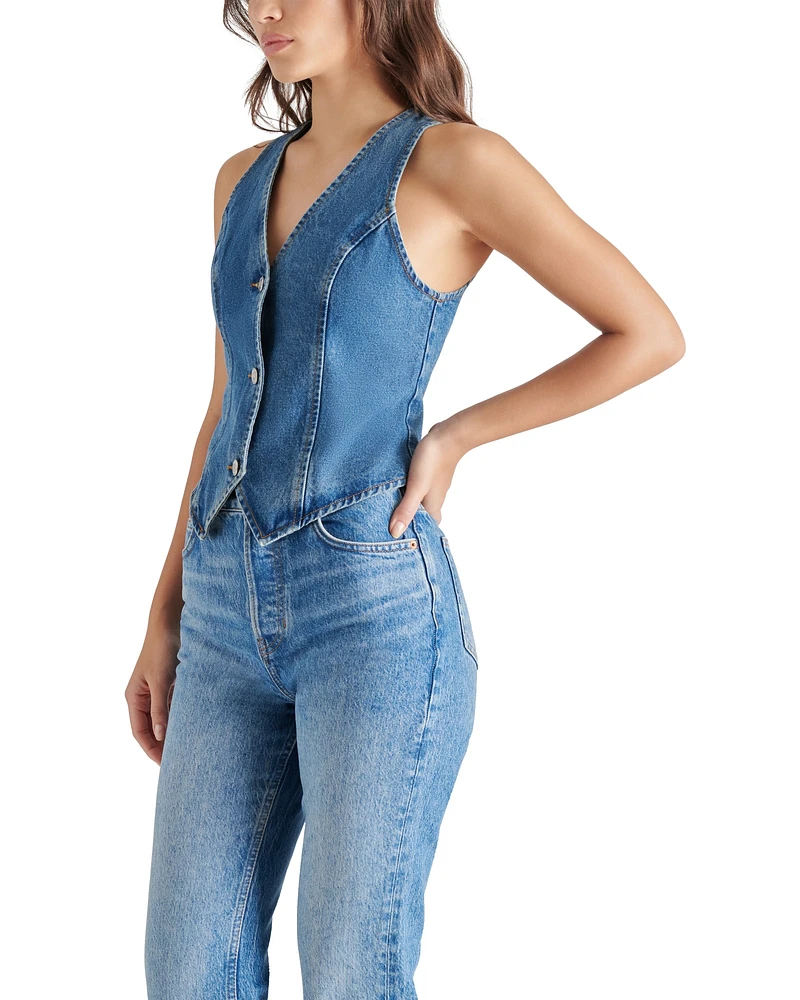 MICKY TOP BLUE DENIM