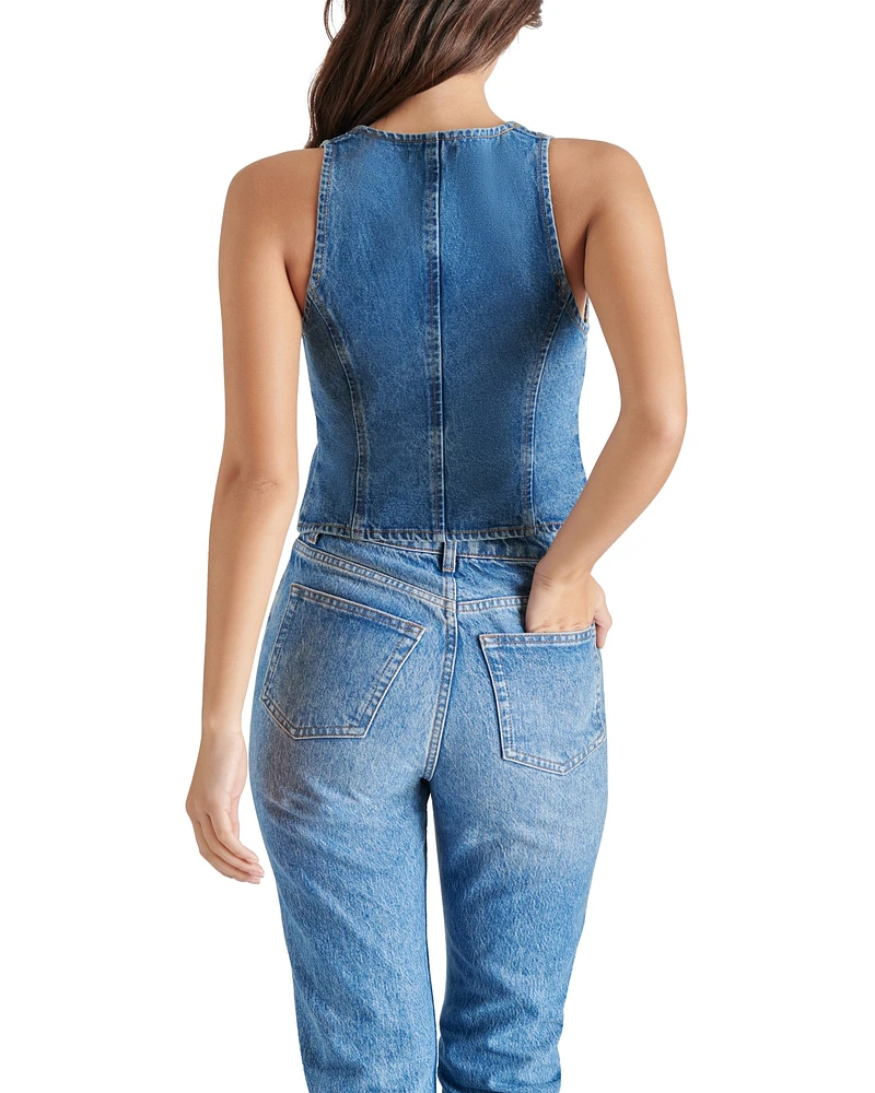 MICKY TOP BLUE DENIM
