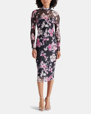 VIVIENNE DRESS BLACK MULTI
