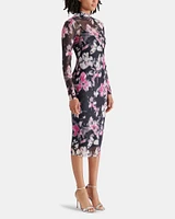 VIVIENNE DRESS BLACK MULTI