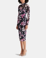 VIVIENNE DRESS BLACK MULTI